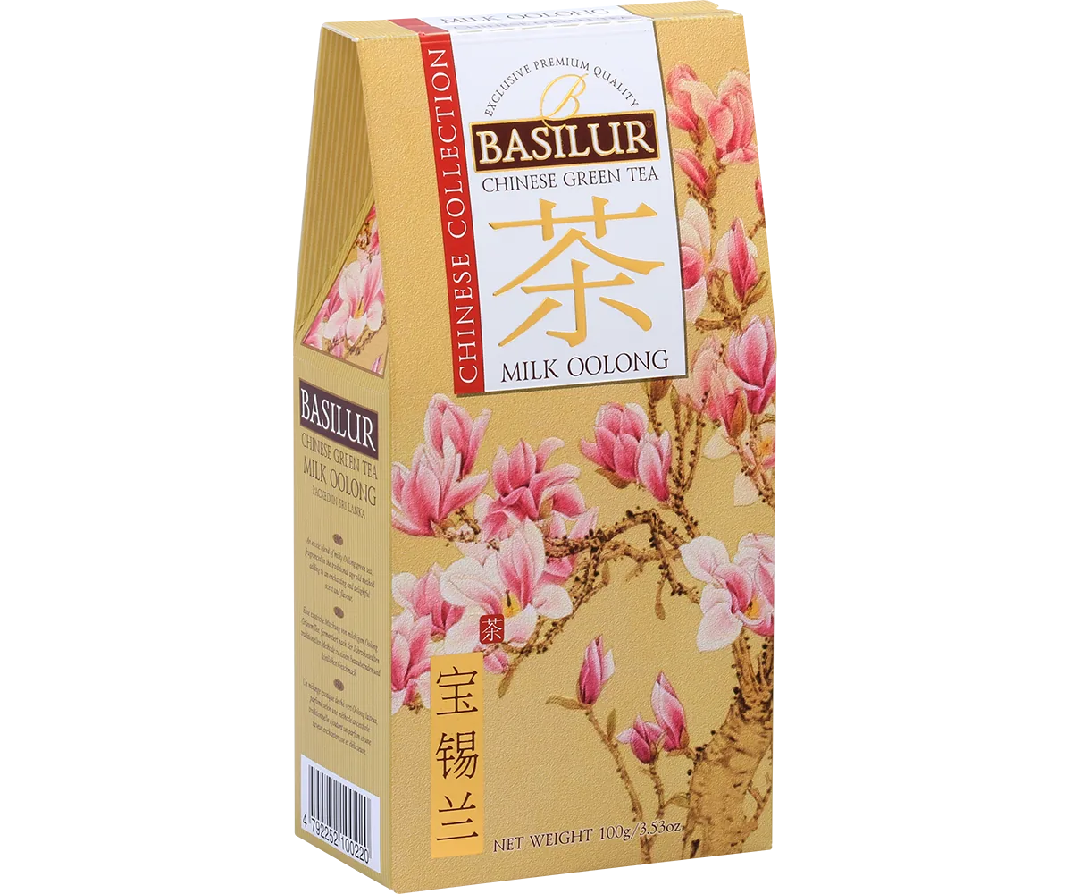Ceai verde  Basilur Chinese Collection  MILK OOLONG  100g