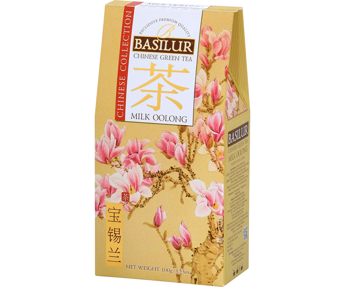 Ceai verde  Basilur Chinese Collection  MILK OOLONG  100g