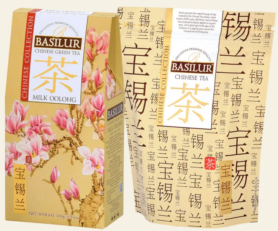 Ceai verde  Basilur Chinese Collection  MILK OOLONG  100g
