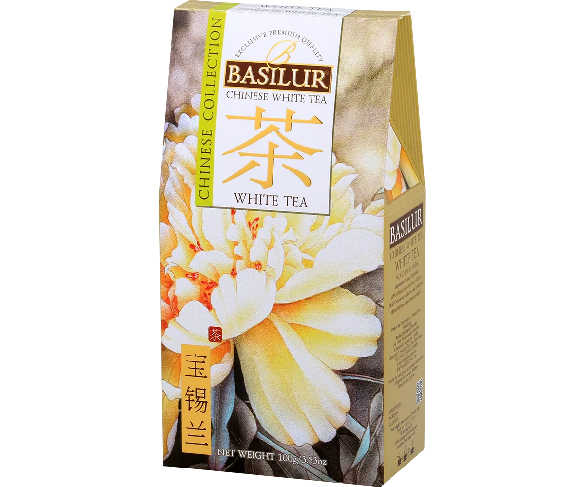 Ceai verde  Basilur Chinese Collection  WHITE TEA  100g