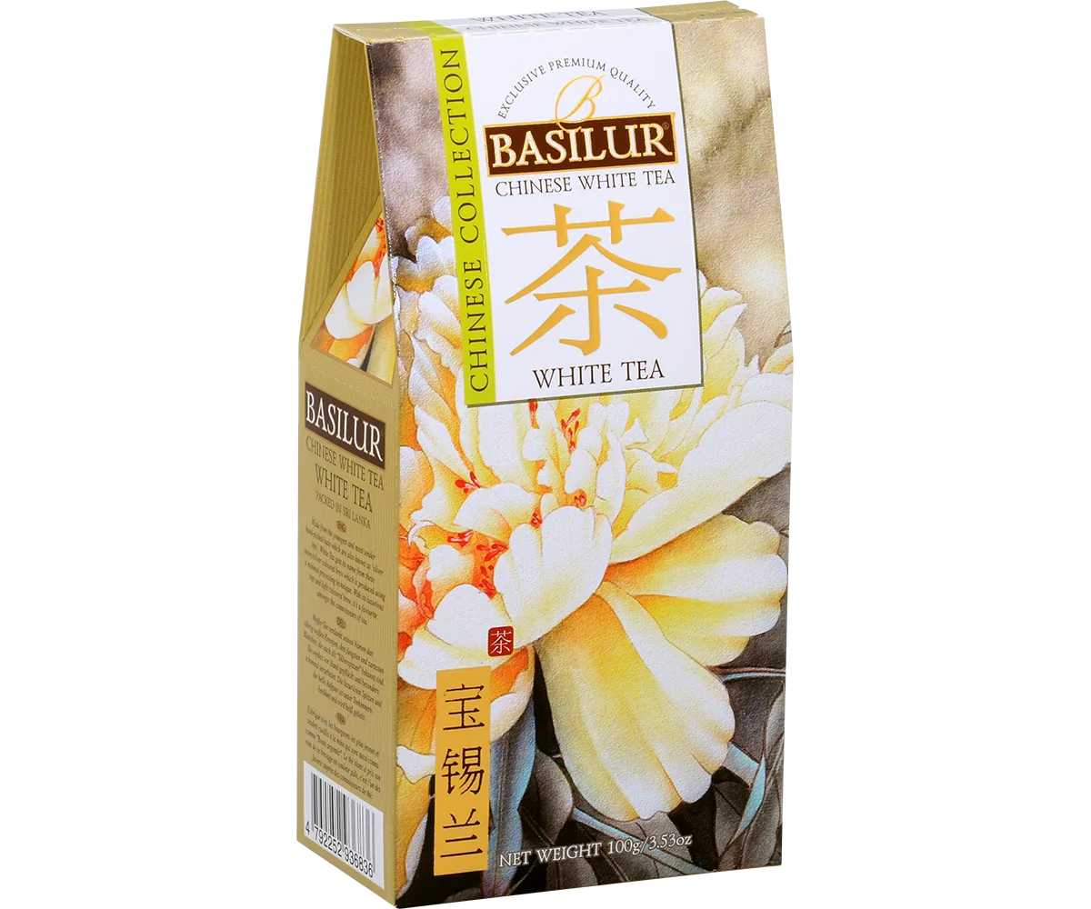 Ceai verde  Basilur Chinese Collection  WHITE TEA  100g