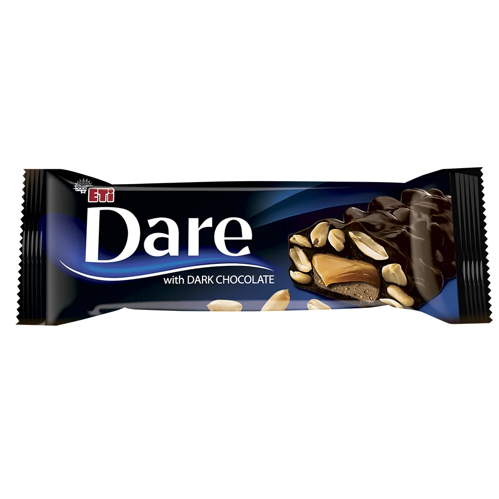 Dare Baton cu ciocolată neagră & arahide, 45g