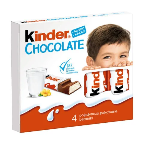 Kinder Chocolate, 4 шт.
