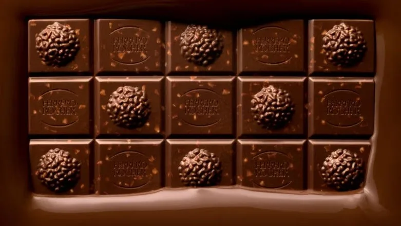 Rocher Tablets Hazelnut/Dark, 90 g