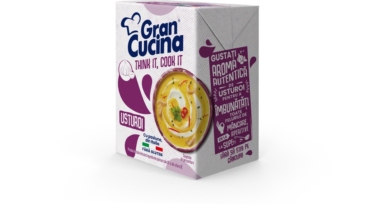 Cremă pentru gătit Grand Cucina Usturoi, 200g