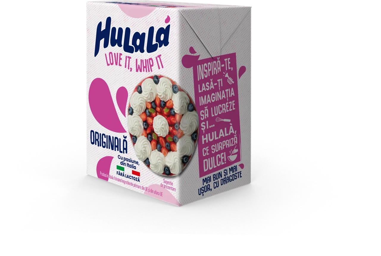 Frișcă Hulala Decor&Creme, 200ml
