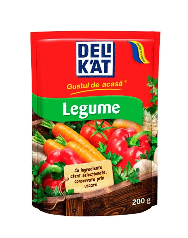 Универсальная приправа Delikat Овощи, 200 гр