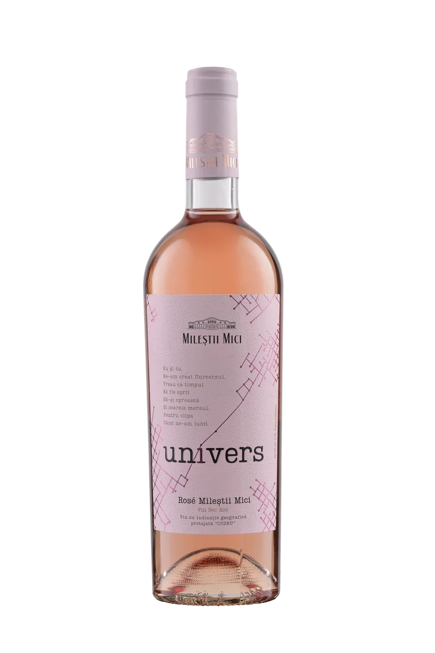 Mileștii Mici Univers  Rosé Mileștii Mici IGP 2022, vin sec roz,  0.75 L