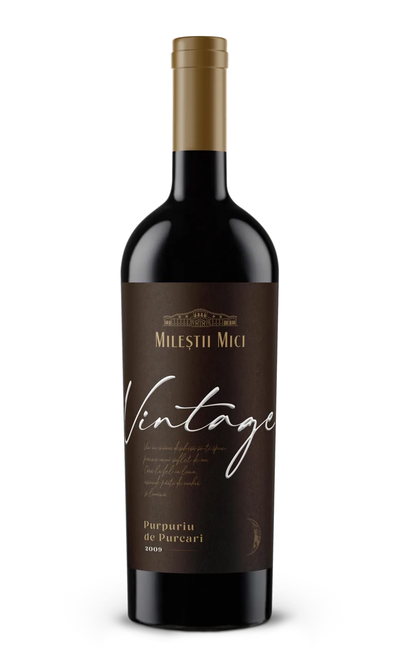 Mileștii Mici Vintage, Purpuriu de Purcari 2009, vin sec roșu,  0.75 L
