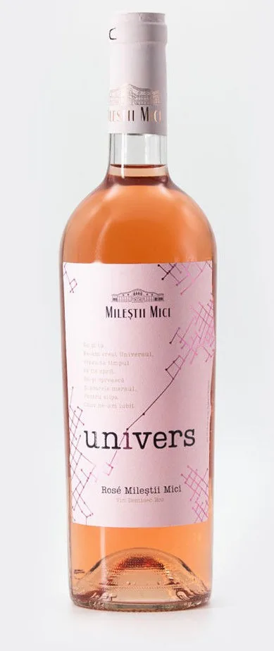 Mileștii Mici, Univers  Rosé, IGP 2022, vin demisec roz,  0.75 L
