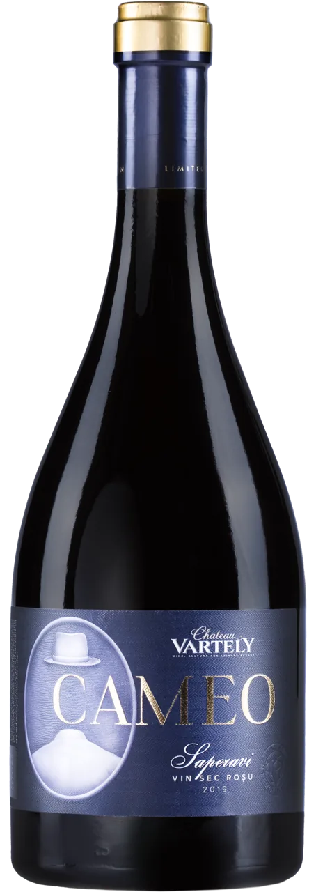 Vin Château Vartely Cameo Saperavi, sec roșu 2019,  0.75 L