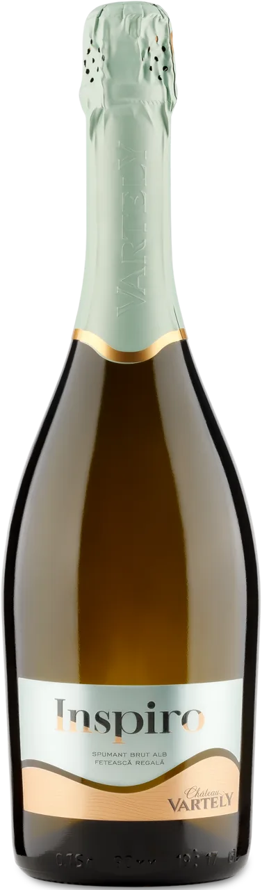 Château Vartely Inspiro Spumant alb brut Fetească Regală,  0.75 L