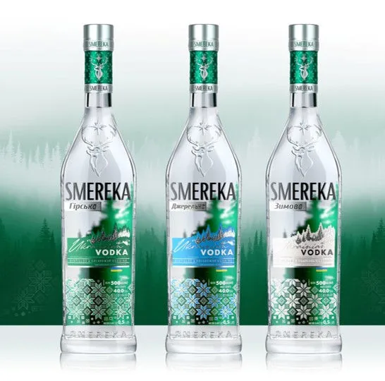 Водка Smereka Kliucevaia 40%, 0,5 л