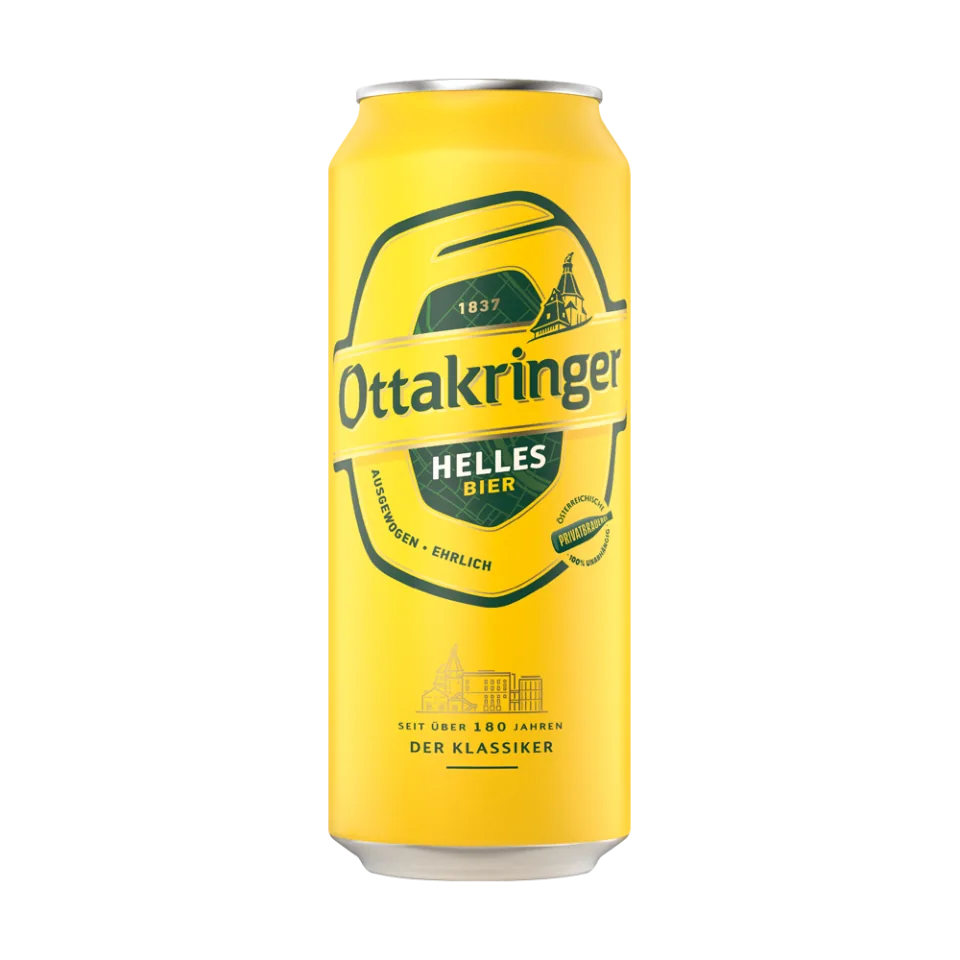 Bere blondă Ottakringer Helles Export, 0.5 L