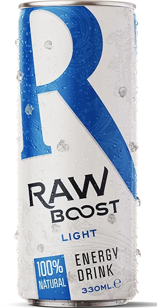 Бeзалкогольный напиток, энергетический напиток RAW BOOST LIGHT, 330 мл