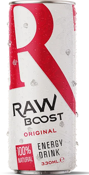 Băutură răcoritoare, energizant RAW BOOST ORIGINAL, 330 ml