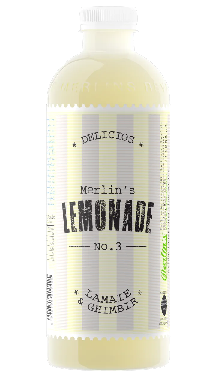 Merlin's Lemonade No.3 lemon & ginger 1,2 L