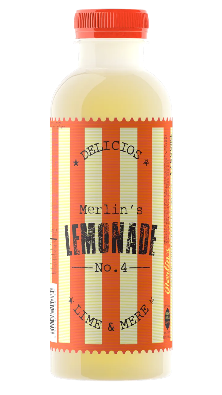 Merlin's Lemonade No.4 lime & apple, 0,6 л