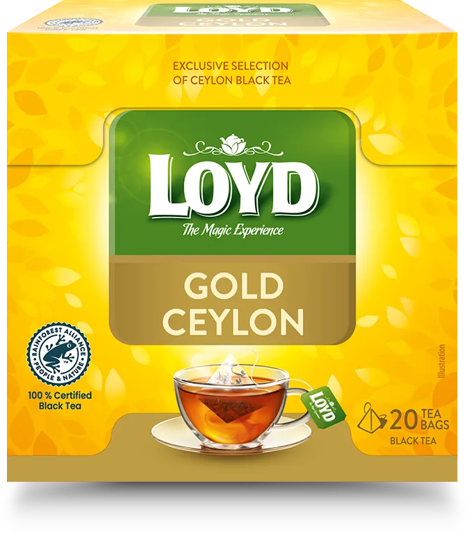 LOYD Gold Ceylon, Ceai negru, 20 pac