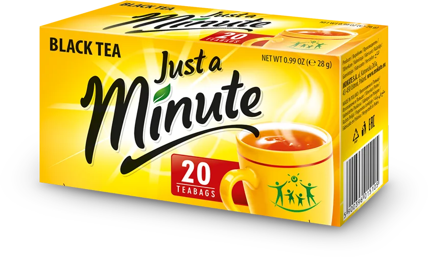 JUST A MINUTE, Ceai negru, 20pac