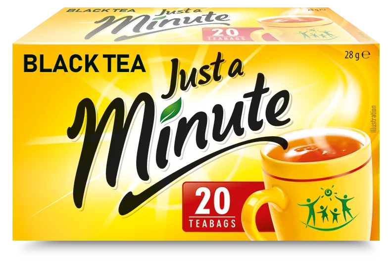 JUST A MINUTE, Ceai negru, 20pac