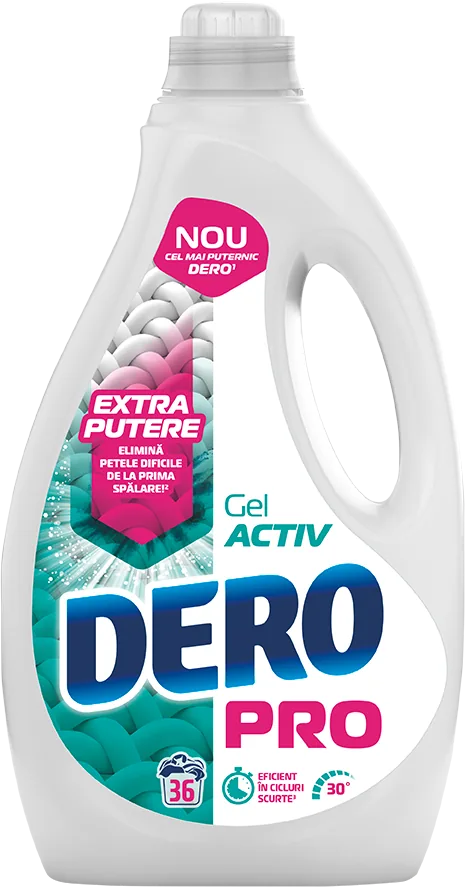 Dero PRO Gel Activ 1.8L (36 spalari)
