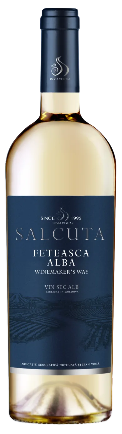 Vin Sălcuța WW Fetească Albă, sec alb, 0.75 L