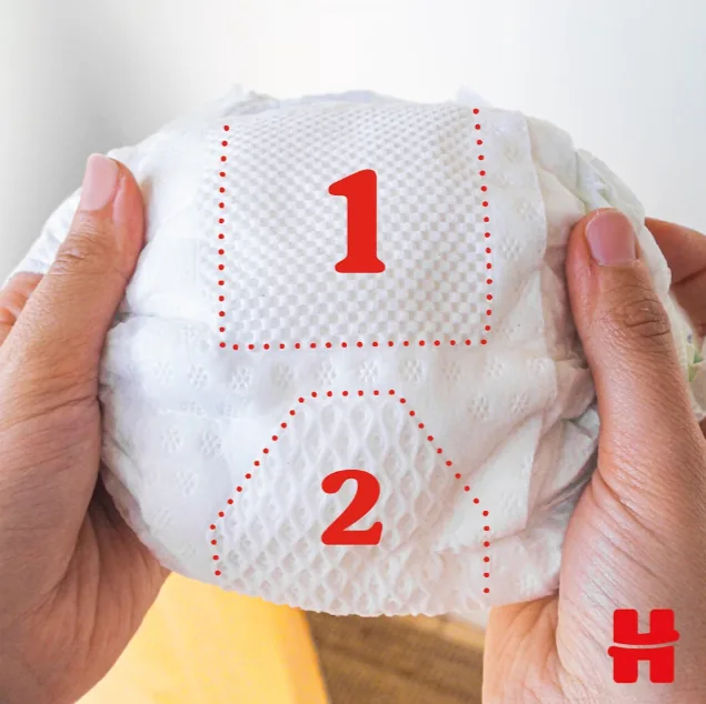 Set Scutece Huggies Extra Care Mega  1  (2-5 kg), 168buc. (2x84buc)
