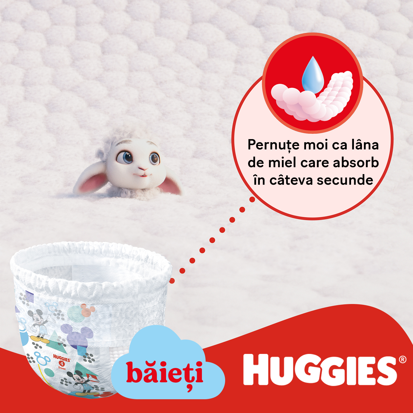 Scutece-chiloţel pentru băieţel Huggies Little Movers Mega  5 (12-17 kg), 48 buc