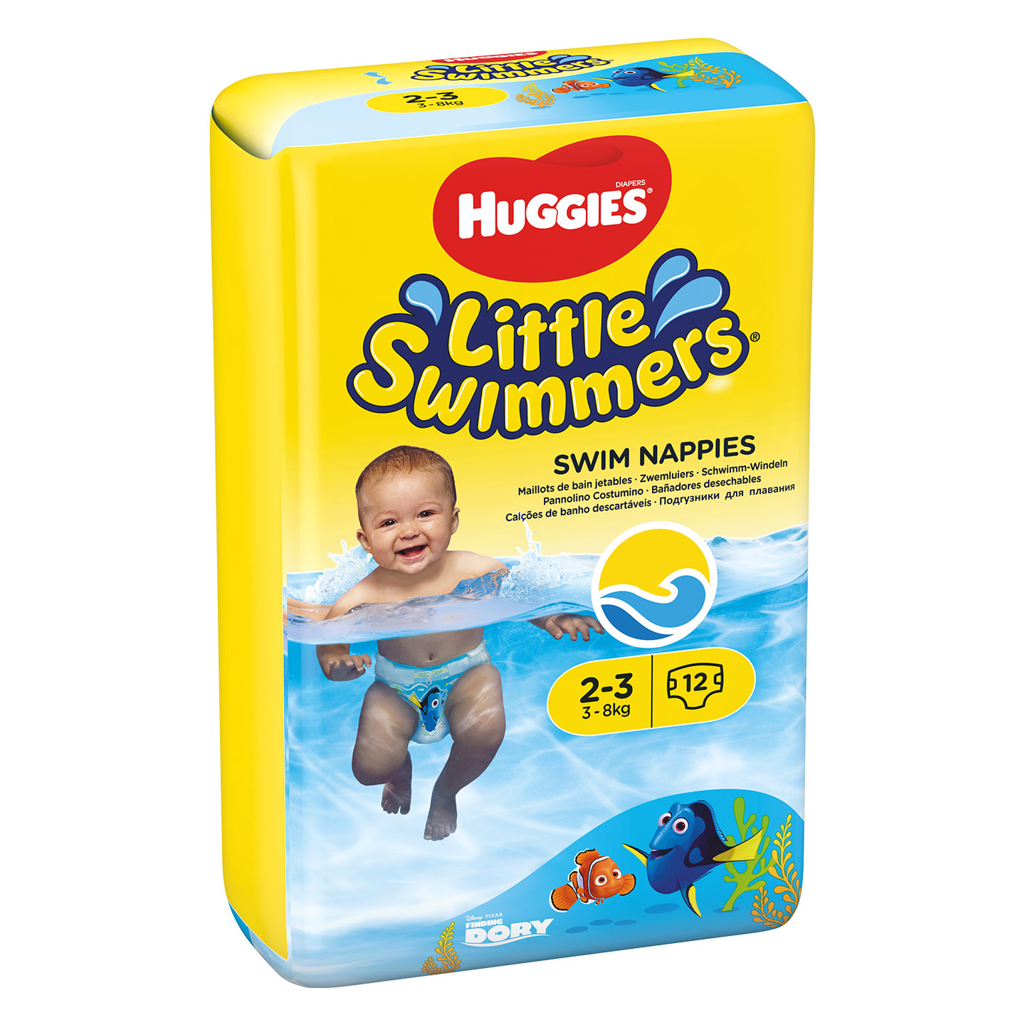 Scutece-chiloţel pentru apă Huggies Little Swimmers nr. 5-6 (12-18 kg), 11 buc.