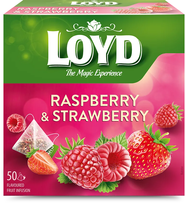 LOYD Raspberry & Strawberry, 50 pac