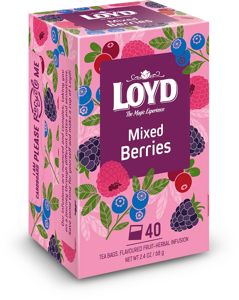 LOYD Mixed Berries, 40 pac.