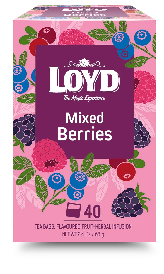 LOYD Mixed Berries, 40 pac.