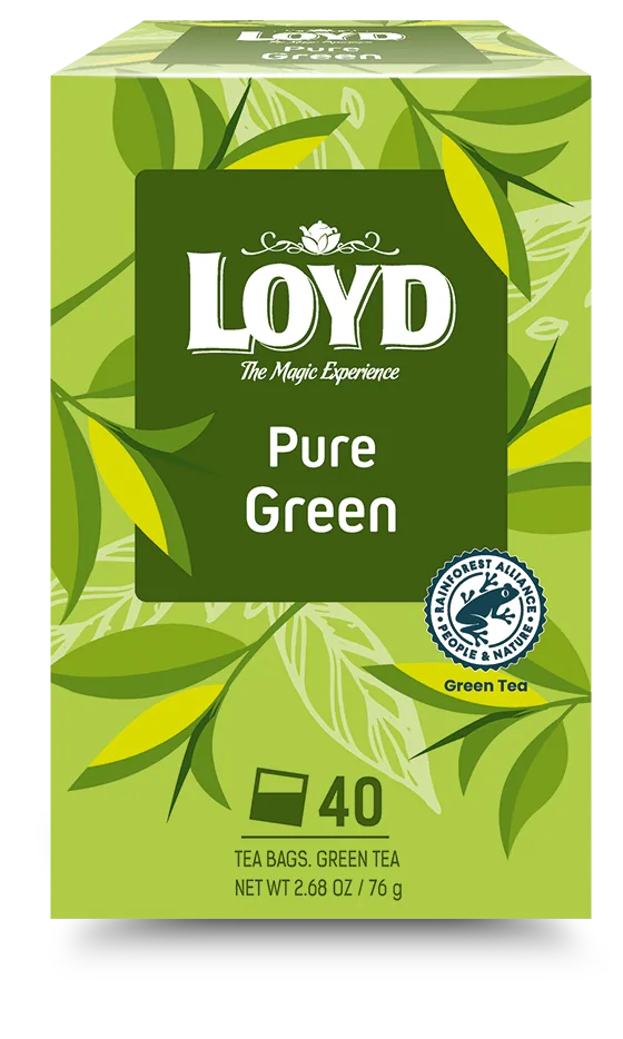 LOYD Green Tea, Ceai verde, 40 pac