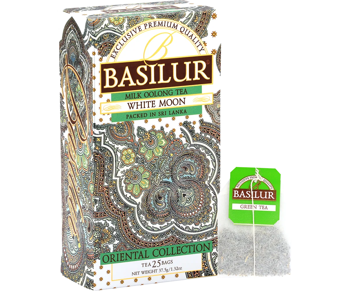 Ceai verde  Basilur Oriental Collection  WHITE MOON  25*1,5g