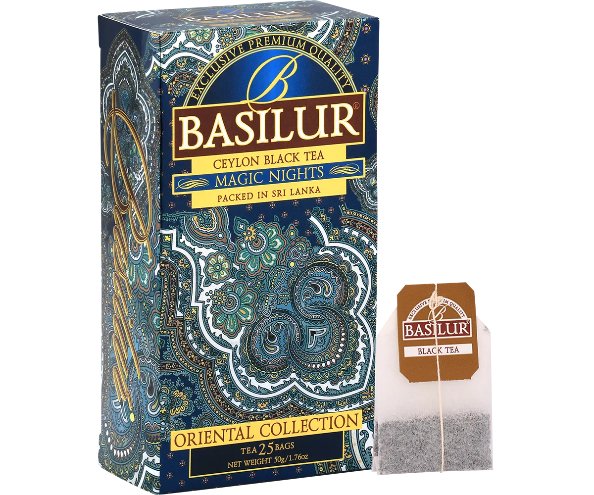 Ceai negru  Basilur Oriental Collection  MAGIC NIGHTS  25*2g
