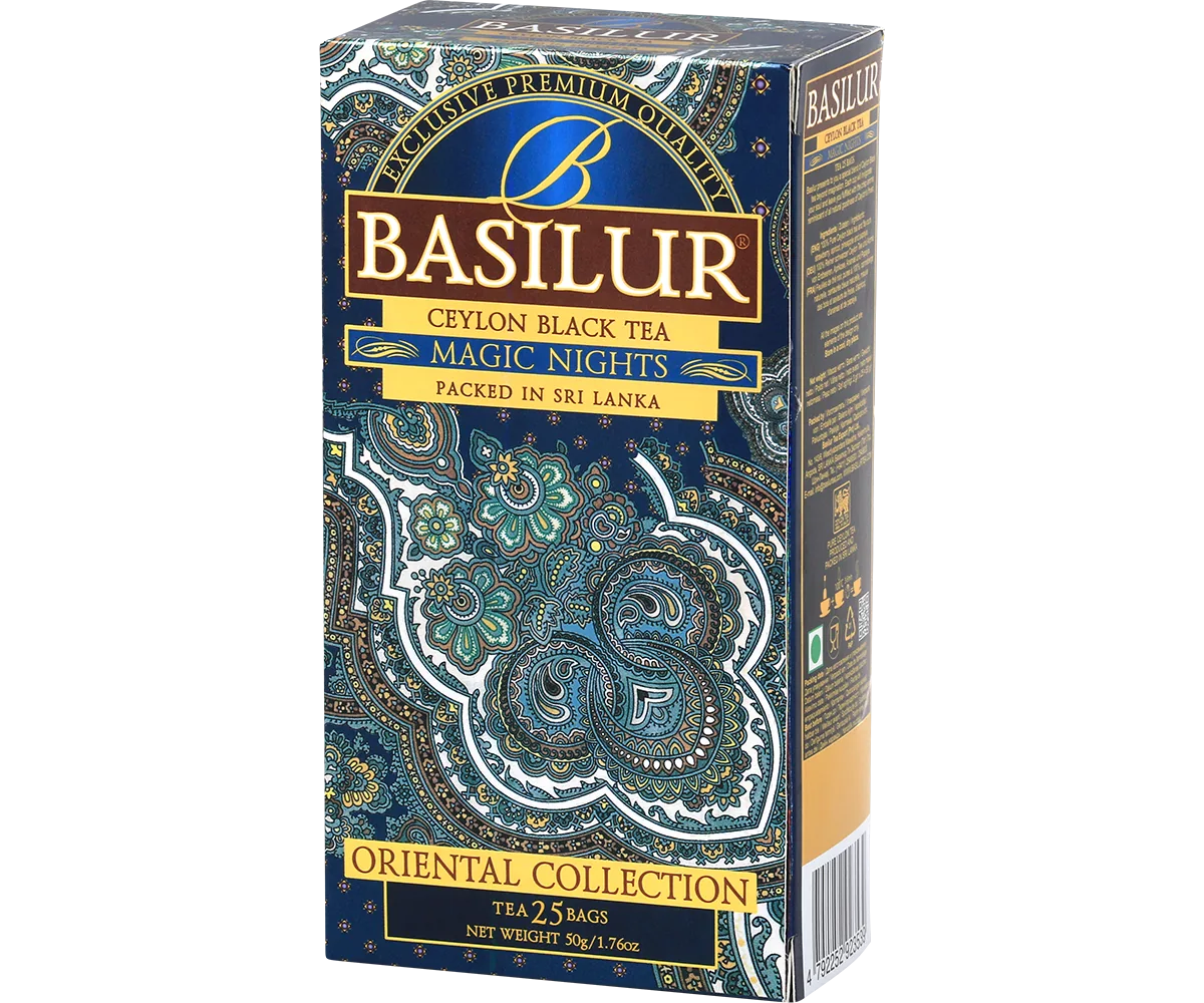 Ceai negru  Basilur Oriental Collection  MAGIC NIGHTS  25*2g