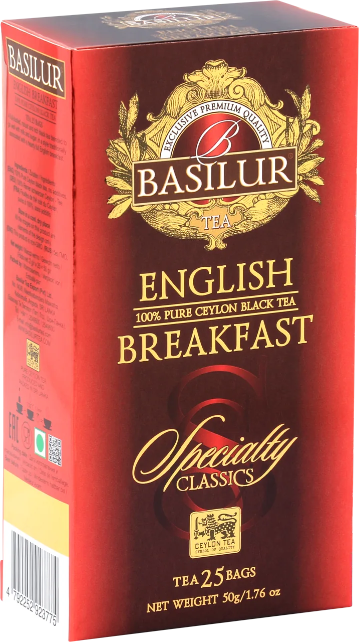 Ceai negru  Basilur Specialty Classics  ENGLISH BREAKFAST  25*2g