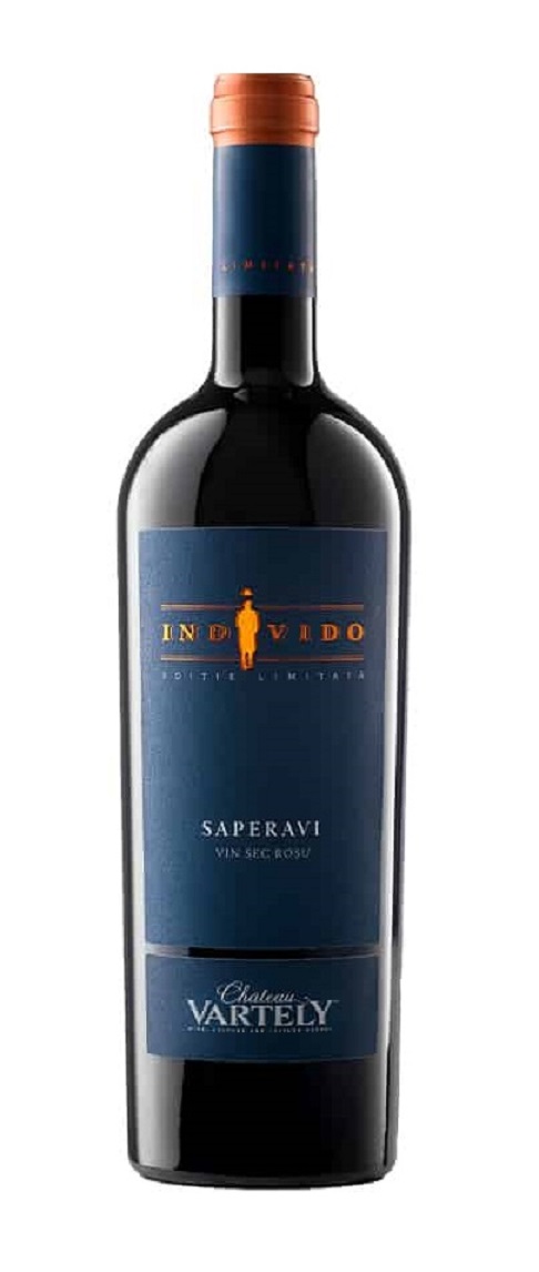 Vin Château Vartely Individo Saperavi, sec roșu 2022,  0.75 L
