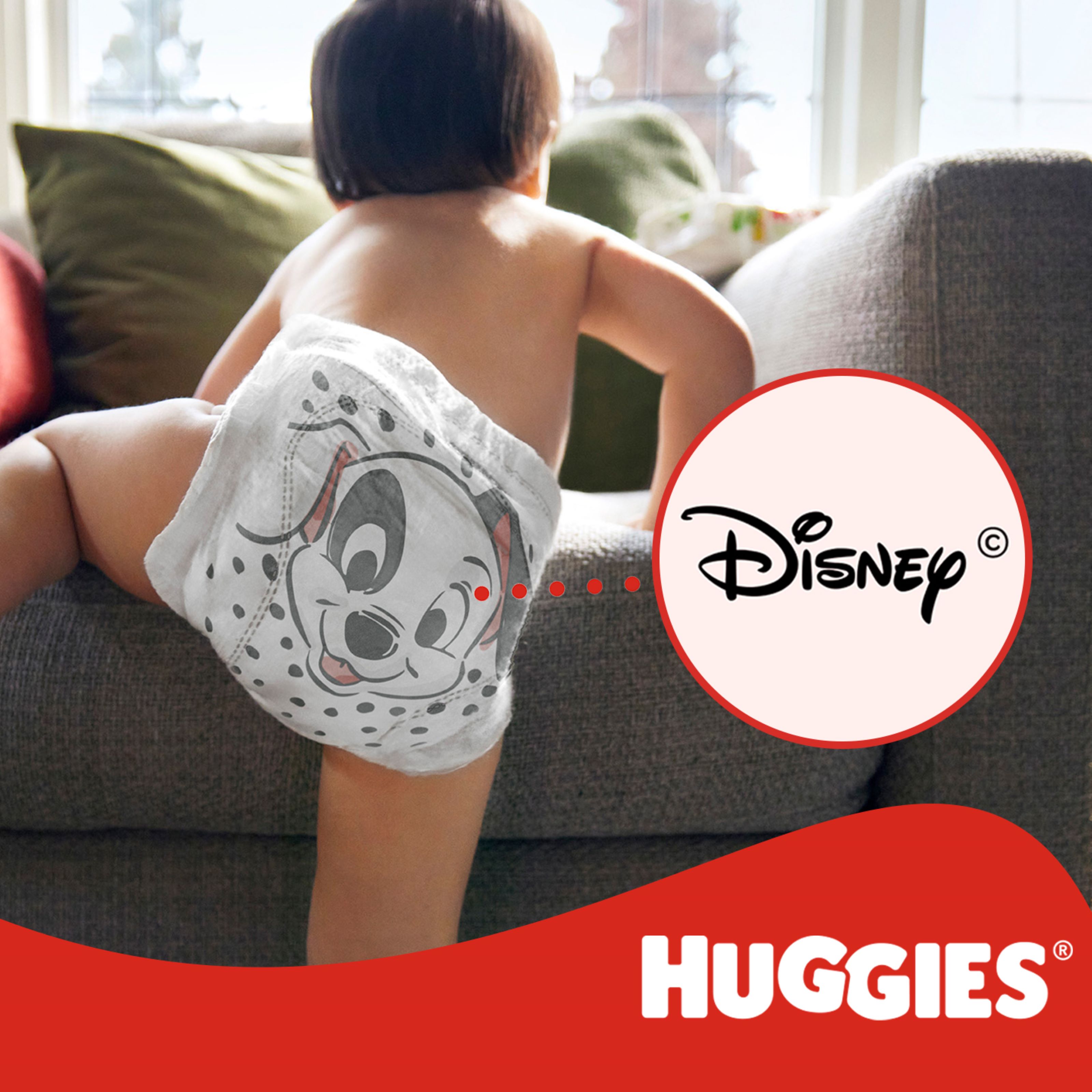 Set Scutece Huggies Little Movers Mega 5 Unisex  (11-25 kg), 116buc  (2x58buc)