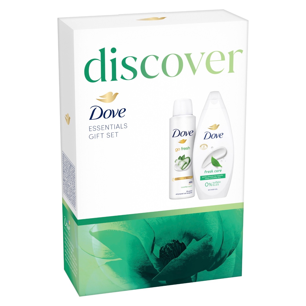 Cadou DOVE WOMEN FRESH BASE (SG 250ml + DEO 150ml)  2025