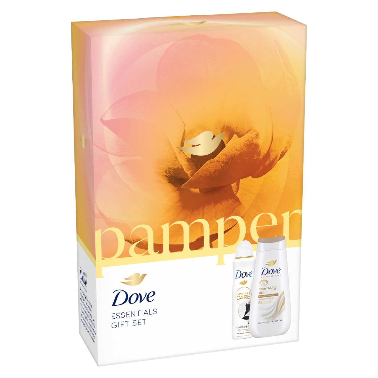 Cadou DOVE WOMEN NOURISHING SILK (SG 225ml + DEO 150ml)  2025