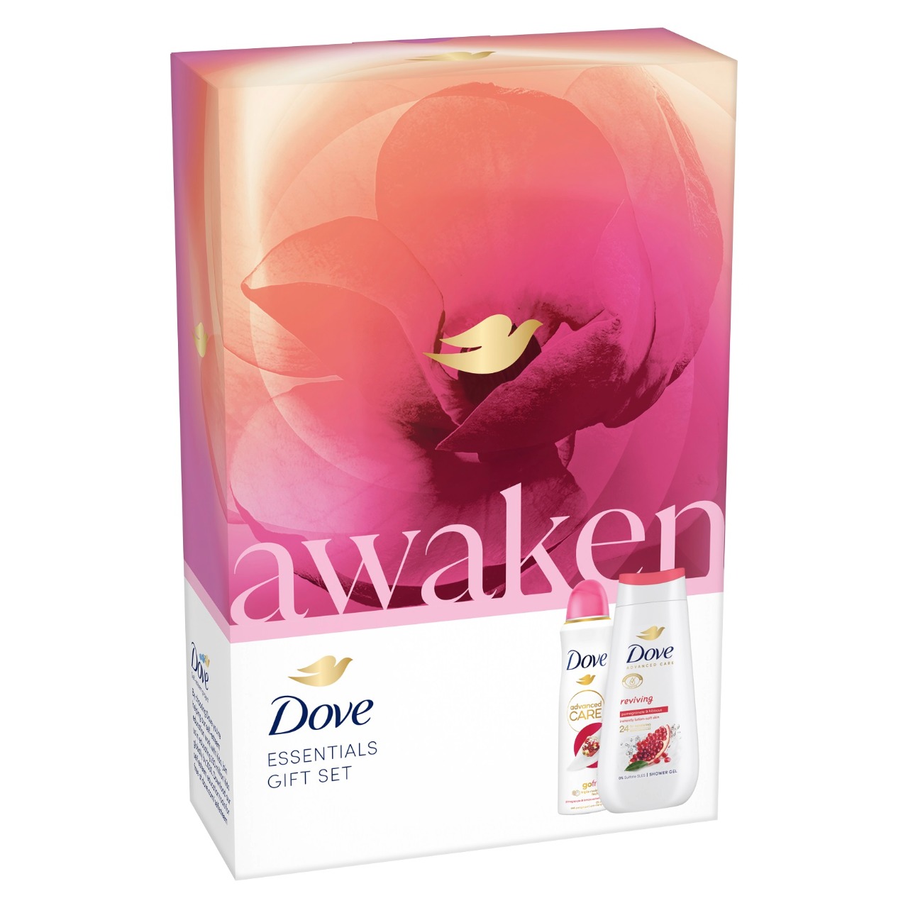 Cadou DOVE WOMEN REVIVING (SG 225ml + DEO 150ml)  2025