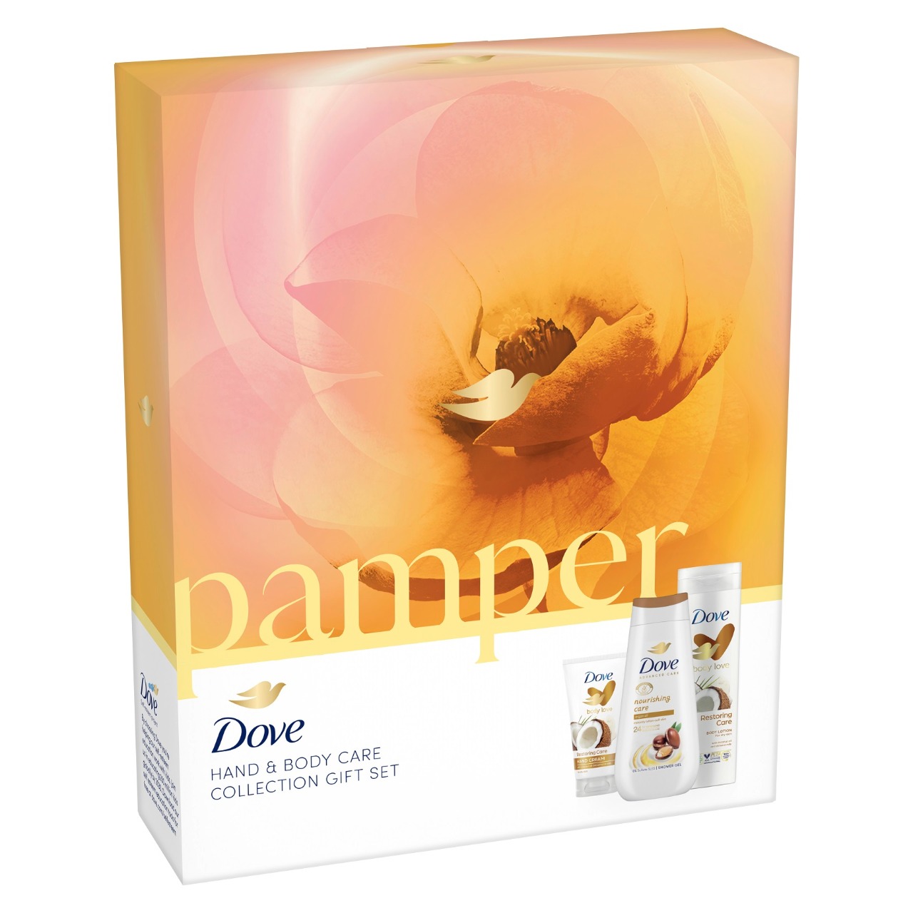 Cadou DOVE WOMEN NOURISHING CARE (SG 225ml + LOT 150ml + CRE 75ml)  2025