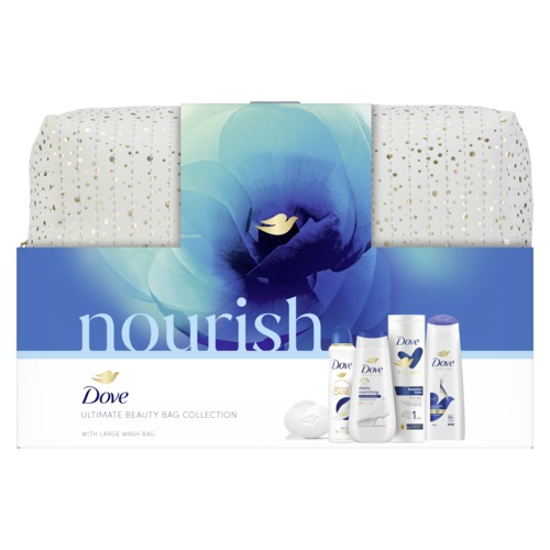 Cadou DOVE WOMEN NOURISHING LARGE (SG 225ml + LOT 250ml + DEO 150ml + SH 250ml + BAR 90gr) + Gentuta Gratis  2025