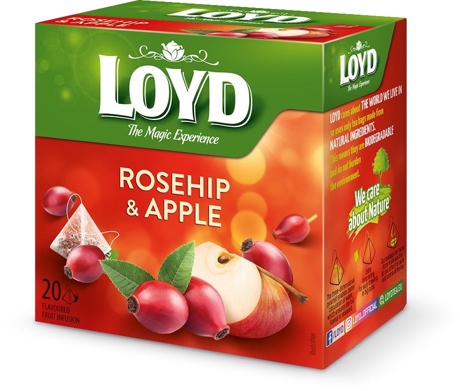LOYD Rosehip & Apple, 20 pac.