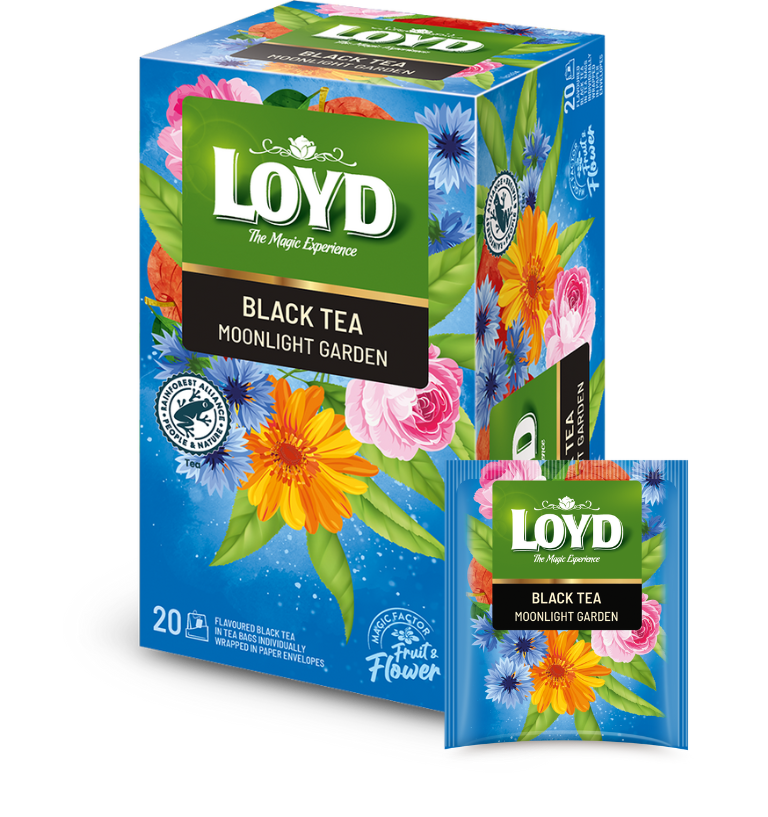 LOYD Black Tea Moonlight Garden, Ceai negru, 20pac
