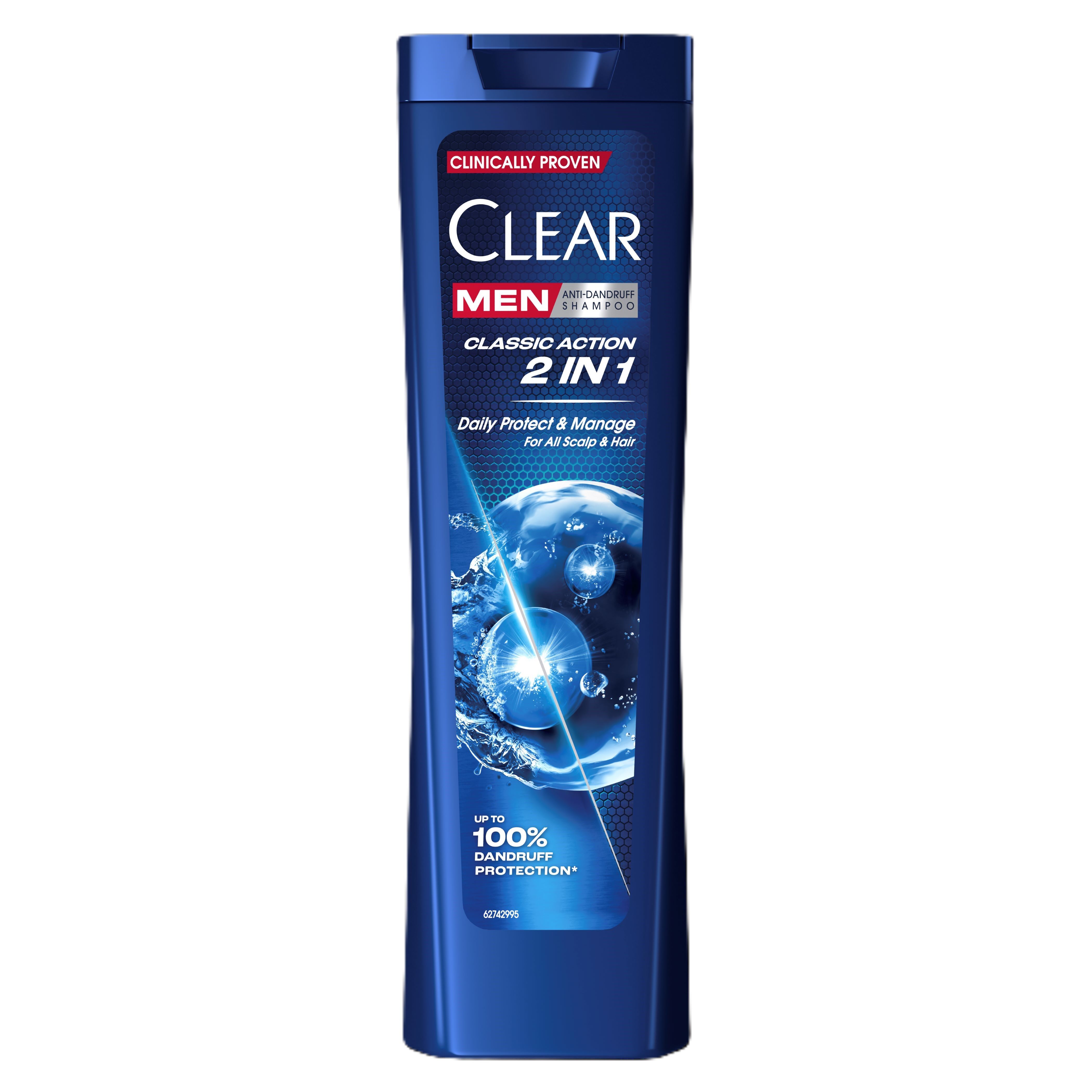 Sampon Clear  Sampon Barbati Classic Action 2in1  225 ml