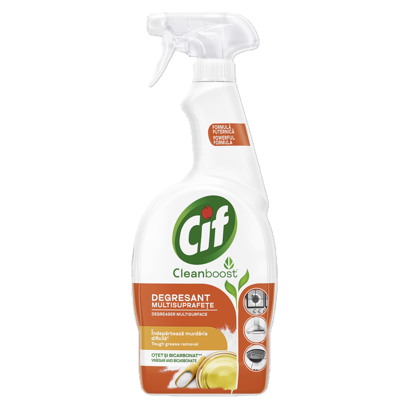 Preparate de curatat Cif Spray Degresant Multisuprafete  750ml