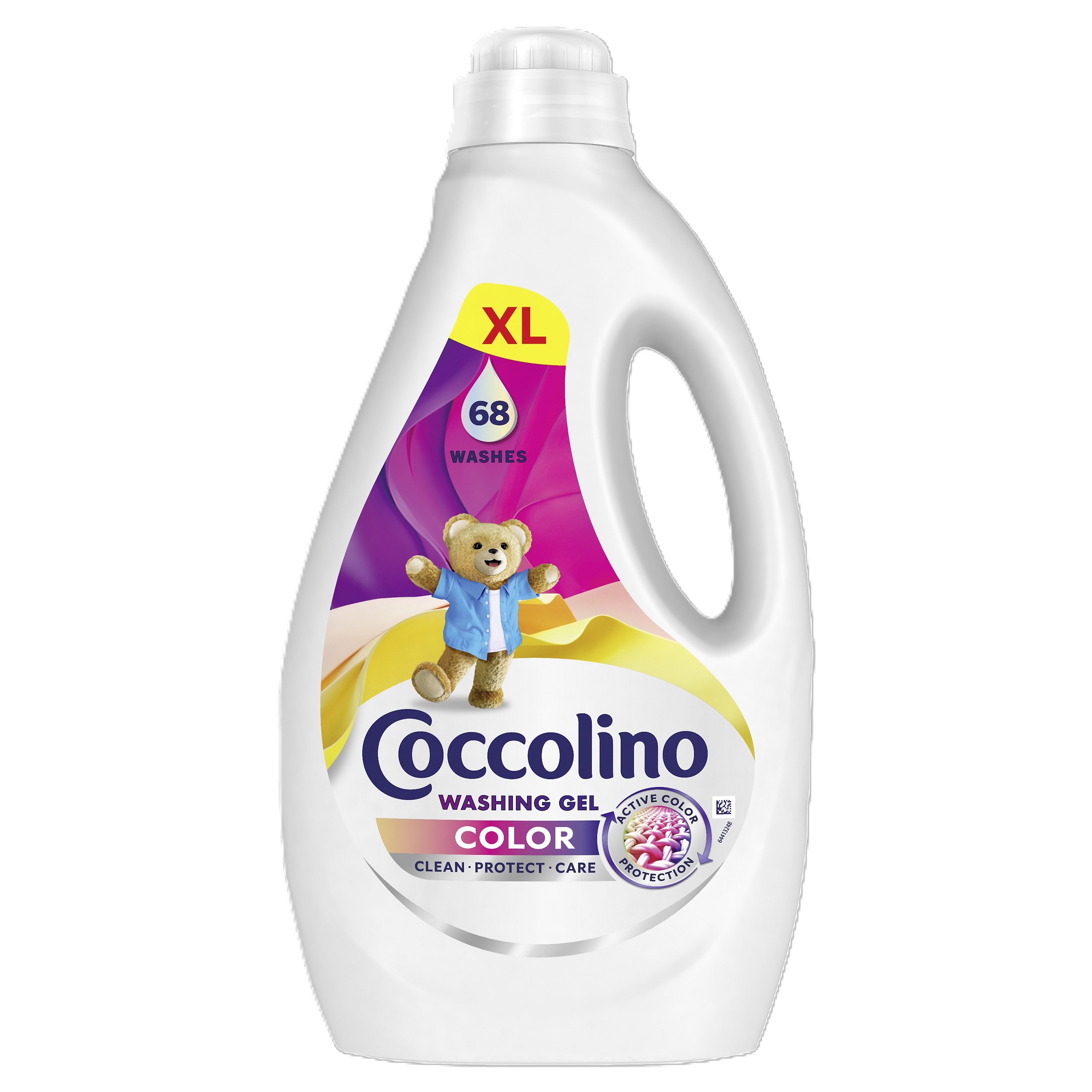 Gel pentru rufe colorate Detergent Coccolino Care Color 2.72L (68 Spalari)